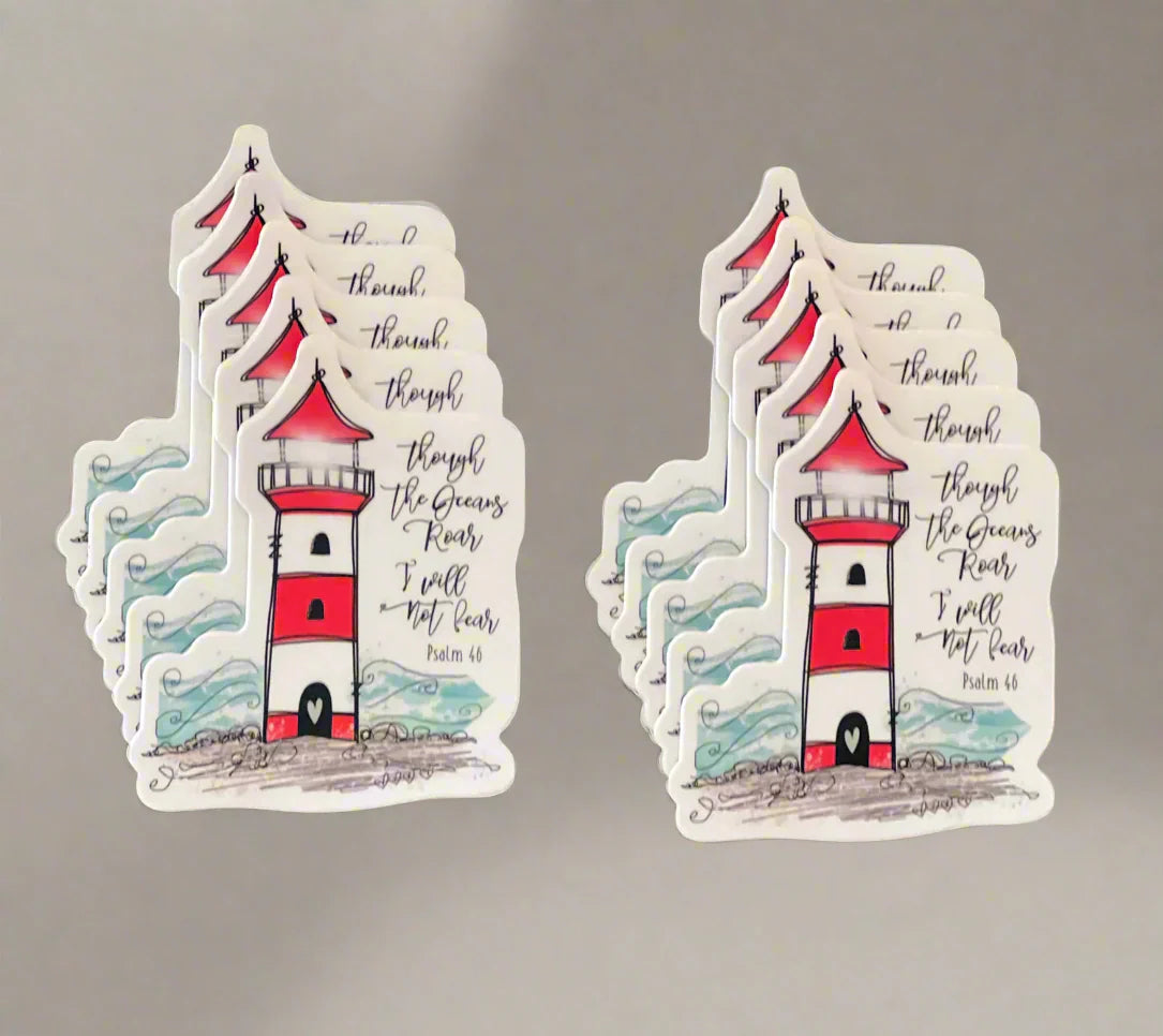 Oceans Roar Sticker 10 Pk