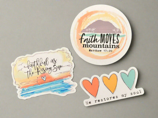 “Faith” Sticker Bundle