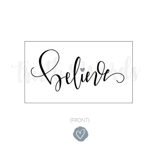 "Believe" Littles 25 pk