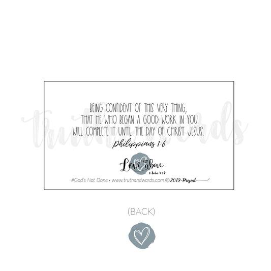 "God's Not Done" LIttles 25 Pk