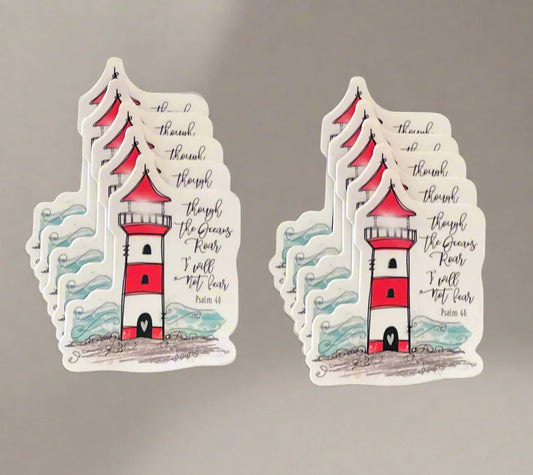 Oceans Roar Sticker 10 Pk